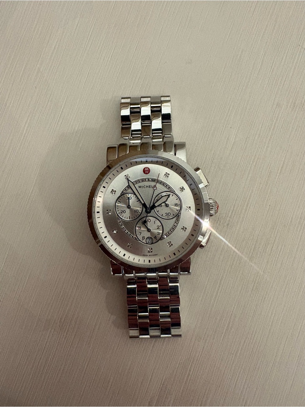 Michele Diamond Sport Sail Watch - Picture 4 of 7